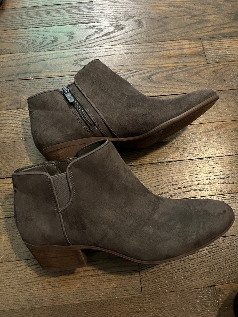 Circus by Sam Edelman Brown Suede Ankle Booties size 7 new